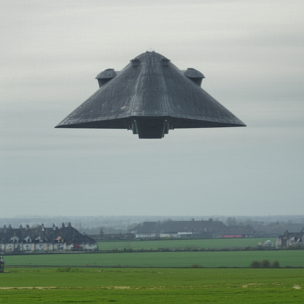 UK map reveals black triangle UFO sightings mirroring US reports